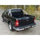 Защита задняя двойные уголки 76-42 мм ТСС для Toyota Hilux 2008-2015