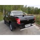 Защита кузова и заднего стекла со светодиодной фарой 76 мм ТСС для Fiat Fullback 2016-2021