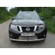 Накладка решётки радиатора 12 мм ТСС для Nissan Terrano 2014-2021