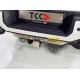 Фаркоп (шар E нерж., надпись FOTON) для Foton Tunland G9 2.0 Diesel АКПП 4WD 2021-н.в.