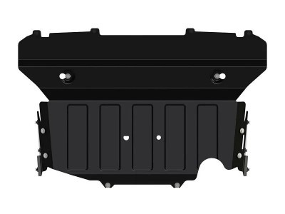 Защита картера двигателя (2 мм, сталь) для Subaru Forester 2018-2024 (V - 2.0 CVT; 2.5 CVT 4WD)