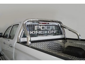 Защита кузова и заднего стекла 76,1 мм для Great Wall Poer King Kong 2.0 2022 – н.в. GRWALPOERKK23-19