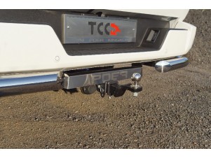 Фаркоп (надпись POER, шар E нерж.) для Great Wall Poer King Kong 2.0 2022 – н.в. TCU00361N
