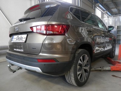 Фаркоп Galia шар А оцинкованный условно-съемное крепление для Skoda Karoq/Seat Ateca 2016-2021