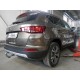 Фаркоп Galia шар А оцинкованный условно-съемное крепление для Skoda Karoq/Seat Ateca 2016-2021