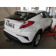 Фаркоп Galia шар А оцинкованный, условно-съемное крепление для Toyota C-HR 2018-2021