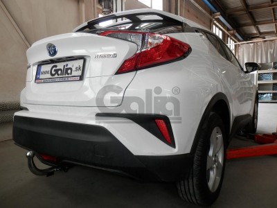 Фаркоп Galia шар А оцинкованный, условно-съемное крепление для Toyota C-HR 2018-2021