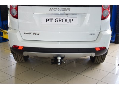 Фаркоп для Haval H5 2020-2021, Great Wall Hover H3 New 2014-2016, Great Wall Hover H3 2010-2016, Great Wall Hover H5 2011-2016 съемное крепление шара под американский квадрат
