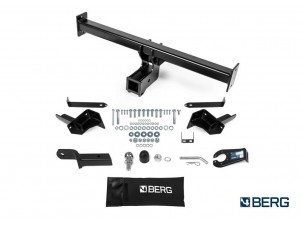 Фаркоп для Chery Tiggo 8 Pro Max 2020-н.в., Chery Tiggo 8 Pro 2020-2024, Chery Tiggo 8 2020-2024 съемное крепление шара под американский квадрат №F.0913.002