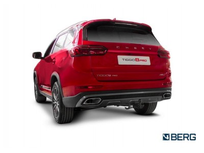Фаркоп для Chery Tiggo 8 Pro Max 2020-н.в., Chery Tiggo 8 Pro 2020-2024, Chery Tiggo 8 2020-2024 крепление шара на двух болтах