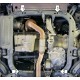Усиленная защита картера двигателя, КПП (2 мм, сталь) для Opel Meriva 2003-2010, Opel Corsa C хетчбек 2000-2006, Opel Combo 2001-2012