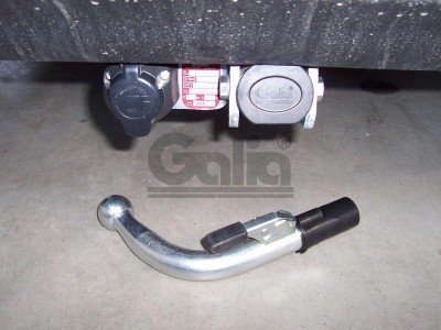 Фаркоп оцинкованный Galia шар A на хетчбек для Citroen C3 2002-2009