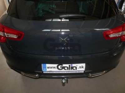 Фаркоп оцинкованный Galia шар C съемный для Citroen DS5 2011-2015