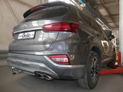 Фаркоп оцинкованный Galia шар A для Hyundai Santa Fe/Kia Sorento 2012-2020