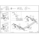 Фаркоп оцинкованный Galia шар A для Nissan X-Trail T31 2007-2015