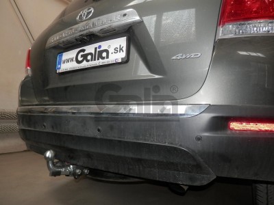 Фаркоп оцинкованный Galia шар BMA съёмный для Toyota Highlander 2010-2014