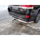 Защита задняя уголки 76 мм ТСС для Toyota Land Cruiser 200 Executive 2016-2021