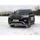 Защита передняя двойная 76-60 мм ТСС для Toyota Land Cruiser 200 Executive 2016-2021