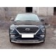 Защита переднего бампера двойная с подгибами d-60+43 Технотек для Hyundai Creta II 2021 – н.в.