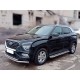 Защита переднего бампера двойная с подгибами d-60+43 Технотек для Hyundai Creta II 2021 – н.в.