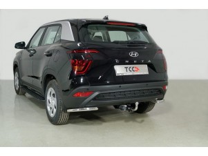 Защита задняя (уголки) 42,4 мм для Hyundai Creta II 2021 – н.в. HYUNCRE21-30