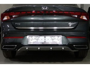 Накладка на крышку багажника (лист шлифованный) для Kia K5 2019 – 2023 KIAK520-06