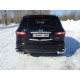 Защита задняя двойные уголки 76-42 мм ТСС для Infiniti JX35/QX60 2012-2016