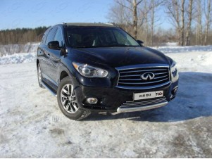 Накладка решётки радиатора 16 мм для Infiniti JX35/QX60 № INFJX3513-10