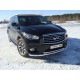 Защита передняя двойная 76-50 мм ТСС для Infiniti JX35/QX60 2012-2016