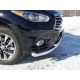 Защита передняя двойная 76-50 мм ТСС для Infiniti JX35/QX60 2012-2016