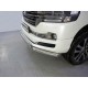 Защита передняя двойная 76-75 мм ТСС для Toyota Land Cruiser 200 Excalibur 2017-2021