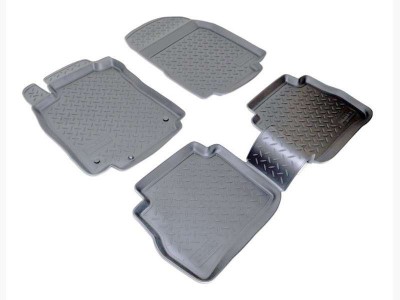 Коврики в салон Norplast полиуретан чёрные для Nissan Tiida 2004-2014