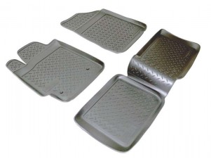 Коврики в салон Norplast полиуретан чёрные для Toyota Camry № NPL-Po-88-09