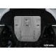 Защита картера + КПП (алюминий) + комплект крепежа для Hyundai Santa Fe 2021-2023 (V - 2.2d; 2.5; 3.5), Kia Sorento 2020-н.в. (V - 2.2d; 2.5; 3.5), Hyundai Tucson 2021-н.в. (V - 2.0d; 2.0), Kia Sportage 2022-н.в. (V - 2.5)