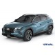 Пороги на автомобиль "Premium-Black" Rival для Hyundai Santa Fe IV рестайлинг 2021-н.в./Tucson IV 2021-н.в./Kia Sportage V 2021-н.в., 180 см, 2 шт., алюминий