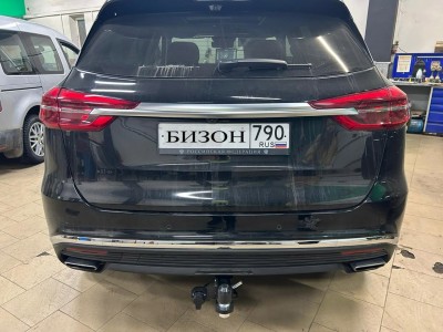 Фаркоп для Hongqi HS5 2018-н.в. съемное крепление шара под американский квадрат