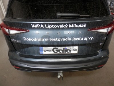 Фаркоп оцинкованный для Skoda Enyaq iV 2021-н.в., Volkswagen ID.4 2020-н.в. условно-съемное крепление шара