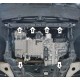 Усиленная защита картера двигателя, КПП (2 мм, сталь) для FAW Bestune T99 2022-н.в.