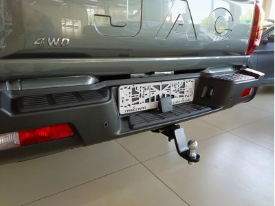 Фаркоп для JAC T9 2024-н.в. съемное крепление шара под американский квадрат