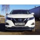 Защита переднего бампера 42 мм ТСС для Nissan Qashqai 2019-2021