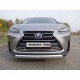 Накладка решётки радиатора 16 мм ТСС для Lexus NX-200 2014-2017
