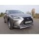 Накладка решётки радиатора 16 мм ТСС для Lexus NX-200 2014-2017