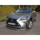 Защита переднего бампера 60 мм ТСС для Lexus NX-200 2014-2017