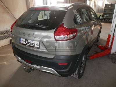 Фаркоп оцинкованный для Lada Xray 2015-2022, Lada Xray Cross 2018-2022 быстросъемное крепление шара