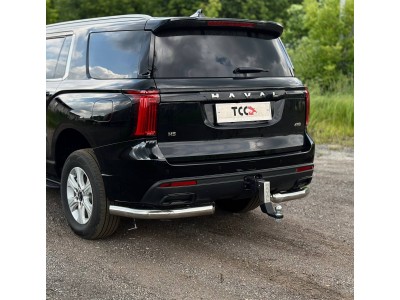 Фаркоп (шар E нерж., надпись Haval) для Haval H5 Diesel 4WD 2024-н.в.