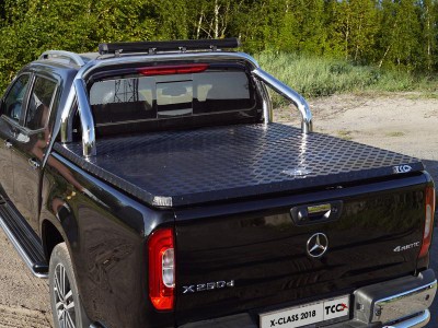 Защита кузова пикапа для крышки с фарой 76 мм для Mercedes-Benz X-Class 2018-2021
