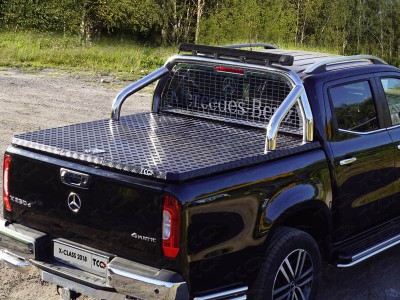 Крышка кузова ТСС алюминий Black для Mercedes-Benz X-Class 2018-2021