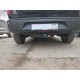 Фаркоп с хромированной накладкой для Haval H3 2024-н.в. съемное крепление шара под американский квадрат