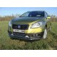 Защита передняя двойная 42-42 мм ТСС для Suzuki SX4 New 2013-2021