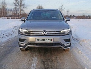 Защита переднего бампера для Offroad 42 мм для Volkswagen Tiguan № VWTIGOFR17-19